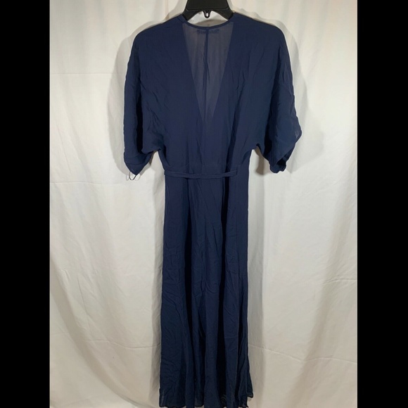 NEW Reformation Winslow Wrap Maxi Dress Gown Small - Picture 5 of 8